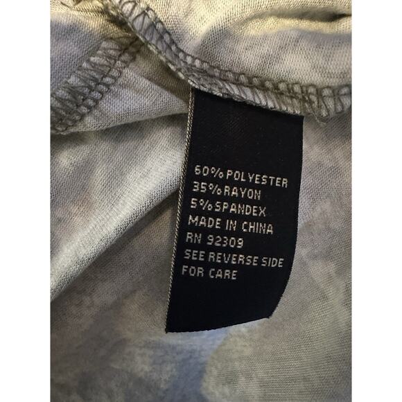 DG2 Diane Gilman Off-the-Shoulder Tunic Top Snakeskin Print Plus Size 1X NEW - Picture 4 of 6